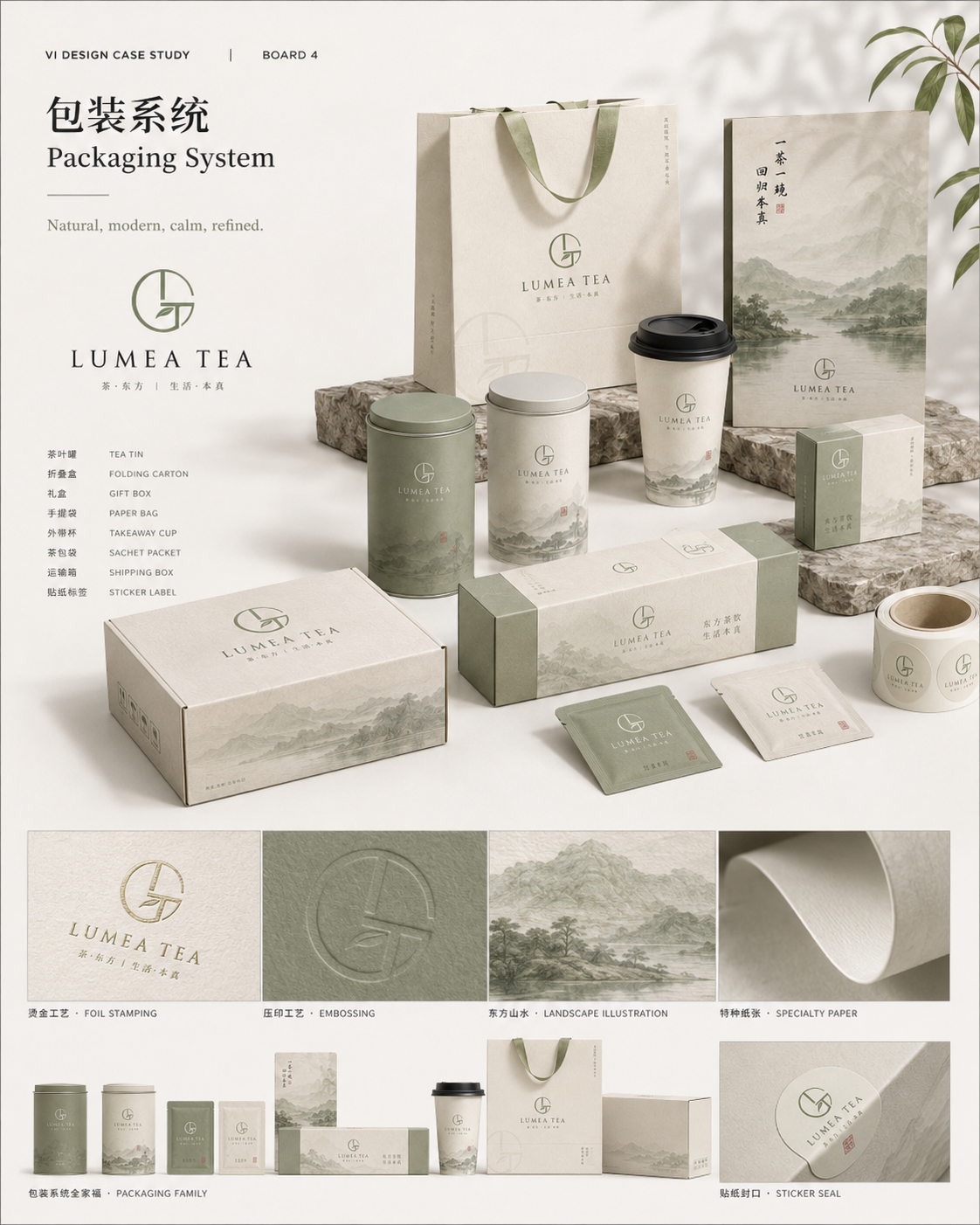 茶品牌 VI 案例第 4 张
