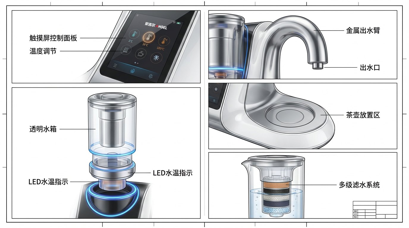 茶吧机产品外观图 4